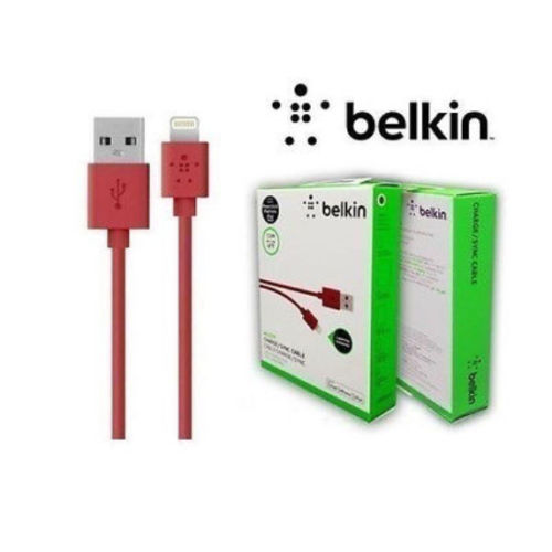 Belkin OEM iPhone6/5/5S Lightning USB Red Cable