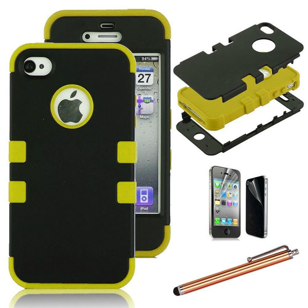RUGGED RUBBER CASE IPHON 4/4S