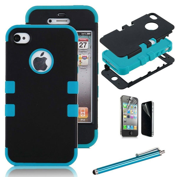 RUGGED RUBBER CASE IPHON 4/4S