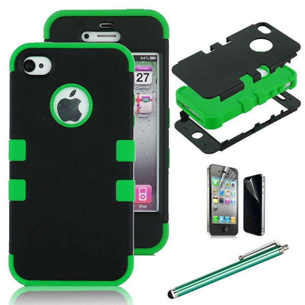 RUGGED RUBBER CASE IPHON 4/4S