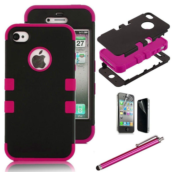 RUGGED RUBBER CASE IPHON 4/4S
