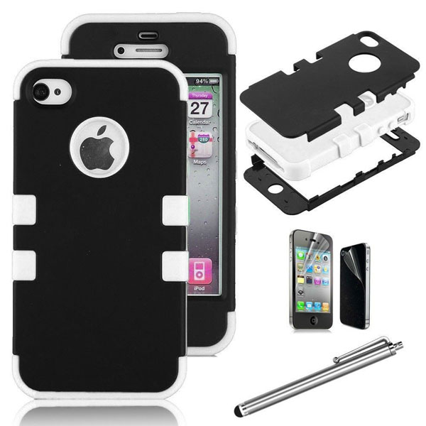 RUGGED RUBBER CASE IPHON 4/4S