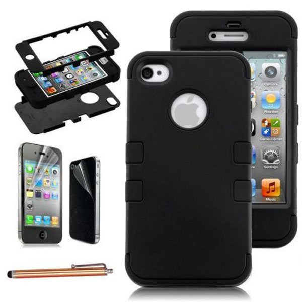 RUGGED RUBBER CASE IPHON 4/4S