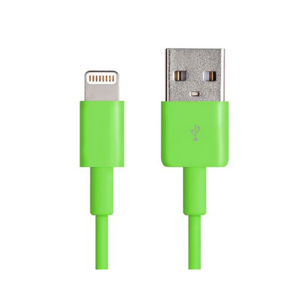 USB DATA SYNC CHARGER GREEN CABLE